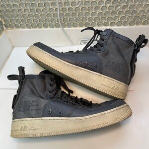 Men's Nike SF Air Force 1 Mid Goddess of Victory Sneaker Size 8